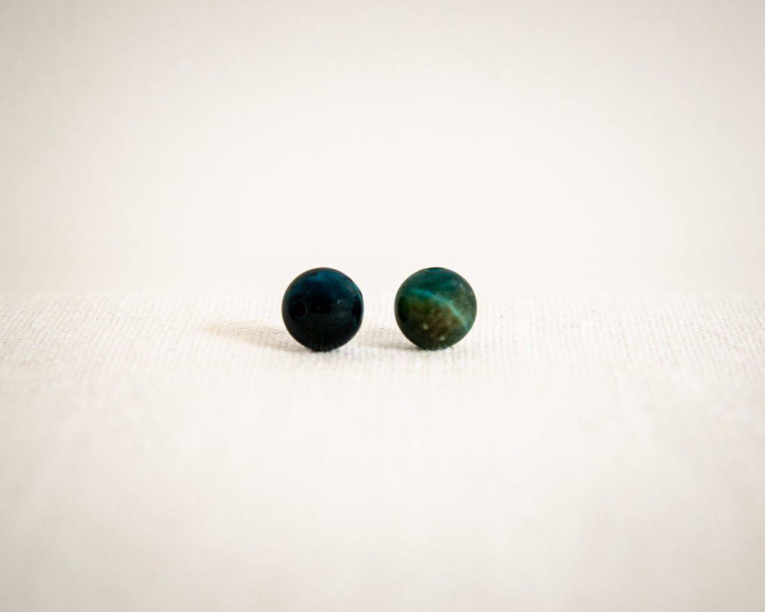 Navy Blue Tiger Eye