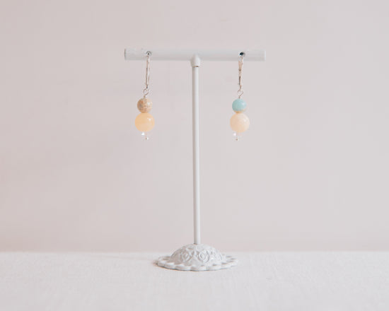 Honey Jade Earrings